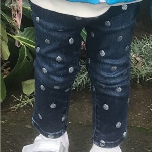 Gap denim toddler girls size 2 stretch legging jeans gently used no stains